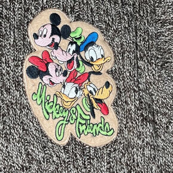 Vintage Mickeys Collection Mickey and Friends 90s Brown Sweater Youth Boys Large - Picture 2 of 5